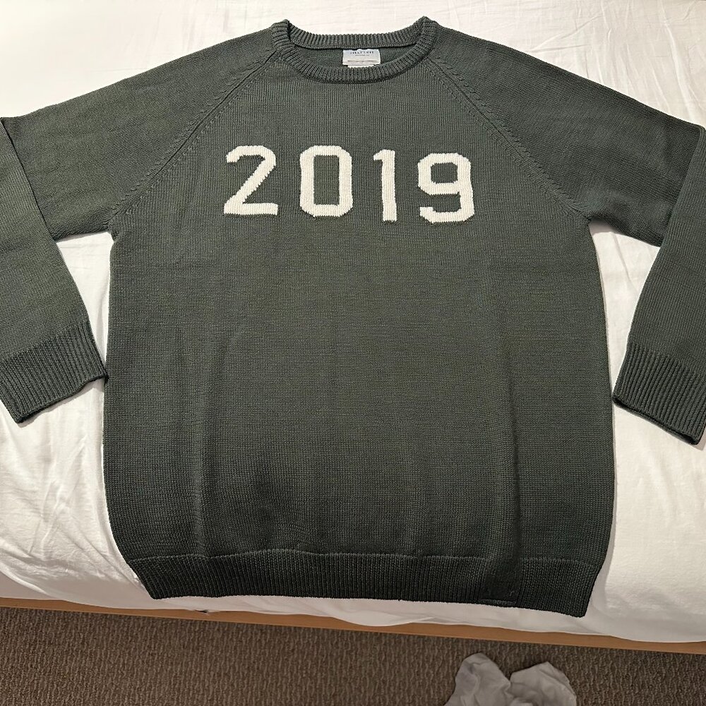 HillFlint 100% Merino Wool University Class of 2019 Sweatshirt